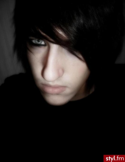 EMO Alternatywne Średnie Fryzury