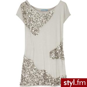 Sequined jersey top - Alice + Olivia - Polyvore. Pobrano ze strony: http://www.polyvore.com/sequined_jersey_top/thing?id=17109025 - Pozostałe Ciuchy Moda