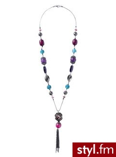 Pendant beads necklace - Multicoloured - Promod. Pobrano ze strony: http://www.promod.co.uk/jewellery/necklaces/pendant-beads-necklace-multicoloured-R1290143500.html - Pozostałe Dodatki Moda