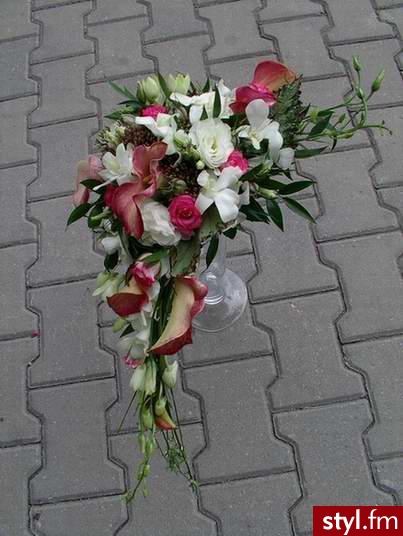 Bukiety ślubne Ślub Moda