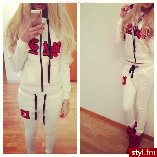 Dresowe Spodnie Moda