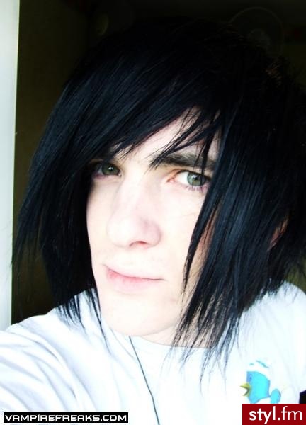 EMO Alternatywne Średnie Fryzury