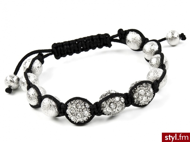 BRANSOLETKA SHAMBALLA SWAROVSKI DIAMOND - Bransoletki Biżuteria Moda