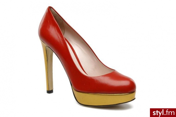 De Siena shoes CZÓŁENKA ELIA BY DE SIENA SHOES (Czerwony) - Czółenka Buty Moda