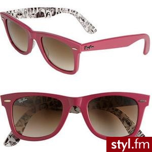 Ray-Ban 'Classic Wayfarer' Sunglasses - Polyvore. Pobrano ze strony: http://www.polyvore.com/ray-ban_classic_wayfarer_sunglasses/thing?id=24142485 - Nakrycia głowy Dodatki Moda