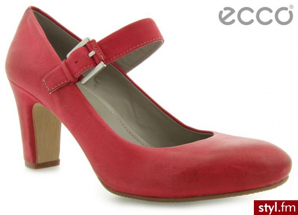 Ecco CzÓLENKA Omora Chili Red Starbuck - Czółenka Buty Moda