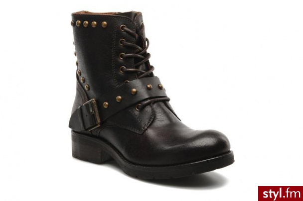 Koah PÓŁBUTY I BOTKI NORIS BY KOAH (Brązowy) - Botki Buty Moda