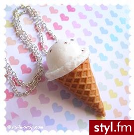 Łańcuszek z lodem śmietankowym - 6.50 Euro - Pozostałe Dodatki Moda