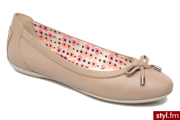 Geox Balerinki D CHARLENE A (Różowy) - Balerinki Buty Moda