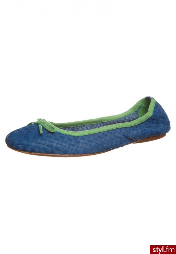 Dragon CAPRI BI Baleriny niebieski - Balerinki Buty Moda