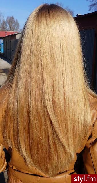 Blond Rozpuszczone Proste Na co dzień Długie Fryzury