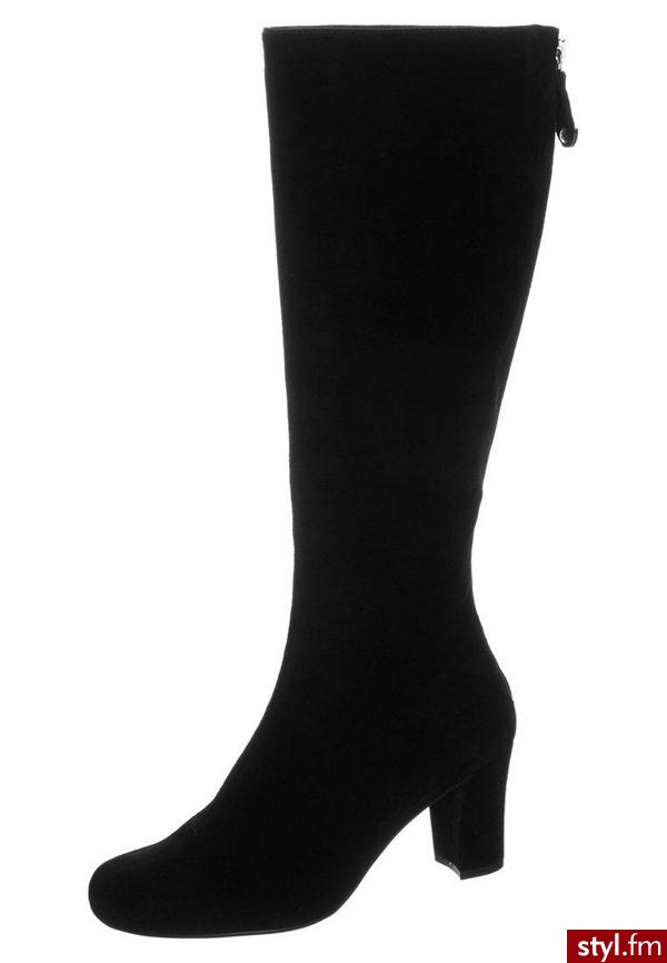 Taupage Kozaki czarny (13443) - Kozaki Buty Moda