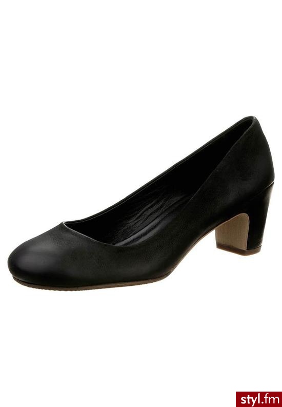 Ecco Ocala Czółenka Czarny 356203 - Czółenka Buty Moda