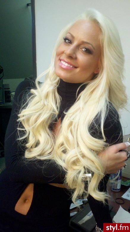 Blond Rozpuszczone Kręcone Na co dzień Długie Fryzury