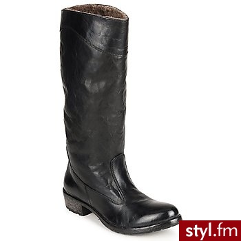 Moma BUTY CAVALLO-NERO Black - Kozaki Buty Moda