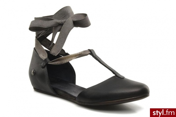 Neosens BALERINKI CAYETANA 130 BY (Czarny) - Balerinki Buty Moda