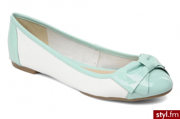 Dune Balerinki Bonitas DI by (Niebieski) - Balerinki Buty Moda