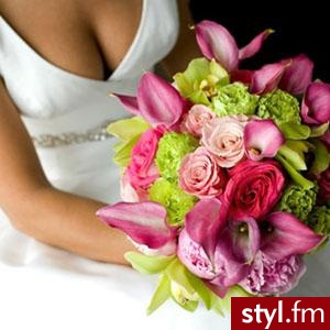 Bukiety ślubne Ślub Moda