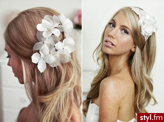 Blond Rozpuszczone Proste Na co dzień Długie Fryzury