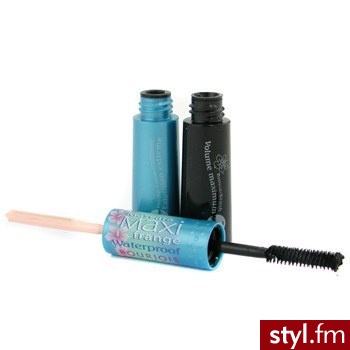 Bourjois Wodoodporny tusz do rzes Maxi Frange Waterproof Mascara (Extreme Professional Lash Styling) 2x6 ml - Dzienne Makijaże