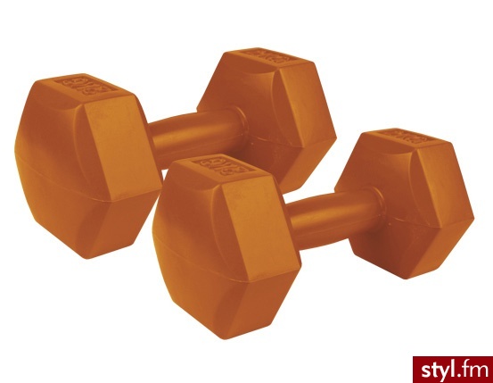 Spokey Hantle sześciokątne Monster 2 x 2kg 84312 - Bransoletki Biżuteria Moda