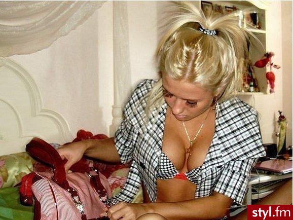 Blond Rozpuszczone Proste Na co dzień Długie Fryzury