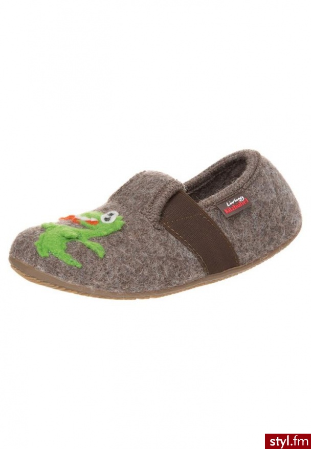 Living Kitzbühel Kapcie brązowy (2440) - Pozostałe Buty Moda