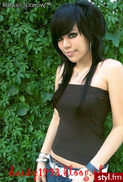 Raquel Sparrow - EMO Alternatywne Średnie Fryzury