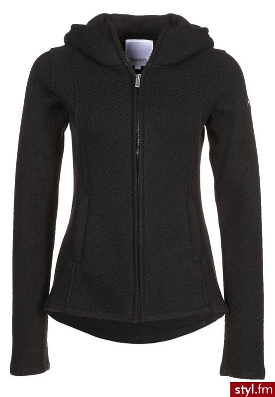 Bench EARBY Kardigan czarny - Swetry Ciuchy Moda