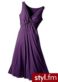 Bonprix Sukienka fioletowy 973446_1981 - Pozostałe Sukienki Moda