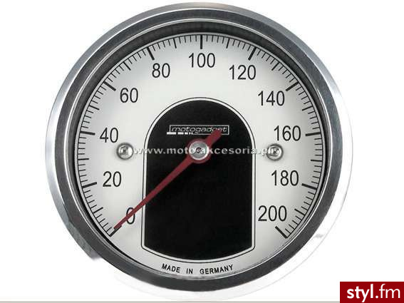 LOUIS Cyfrowo-analogowy wskaźnik wielofunkcyjny Motogadget do motocykla, aluminiowy - Pozostałe Buty Moda