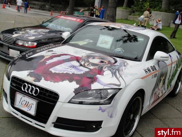 Zdjęcia zostały zrobione na imprezach zwanych "Itasha". - Misz-masz