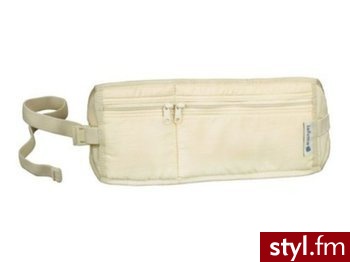 Lafuma Saszetka na pas GOBI ecru - Portfele i etui Dodatki Moda
