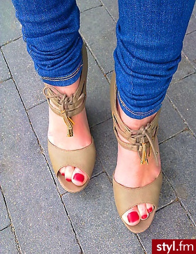 New Look,niezwykle stabilne - Koturny Buty Moda