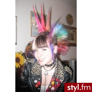 Punk Rock Alternatywne Średnie Fryzury