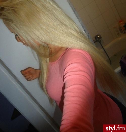 Blond Rozpuszczone Proste Na co dzień Długie Fryzury