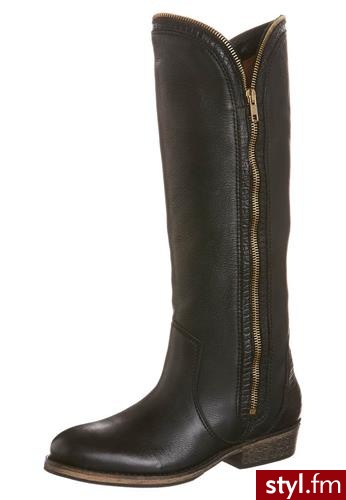 Bronx Kowbojki i Buty motocyklowe czarny (13933) - Pozostałe Buty Moda