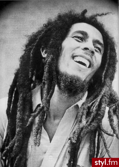 bob marley - Dredy Alternatywne Średnie Fryzury