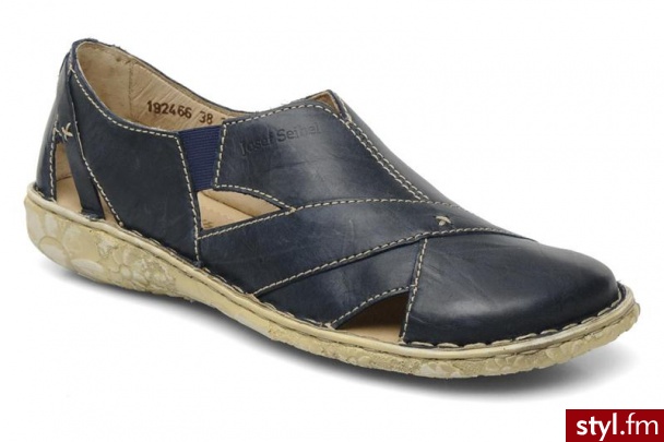 Josef Seibel Balerinki Inka 11 (Niebieski) - Balerinki Buty Moda