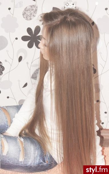 Blond Rozpuszczone Proste Na co dzień Długie Fryzury