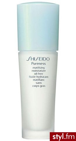Shiseido Matujaco-Nawilżająca emulsja do twarzy do skóry z tradzikiem Pureness Matifying Moisturizer Oil-Free 50 ml - Emu Buty Moda