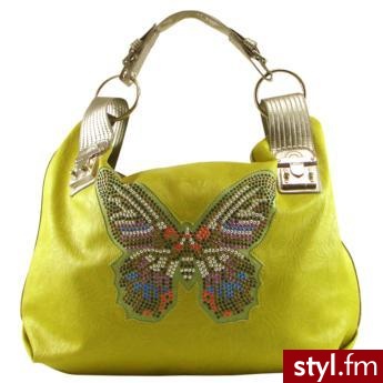 Torba z koralikowym motylem - 74.95$ - Pozostałe Torebki Moda