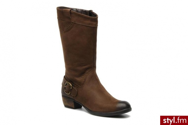 Tamaris PÓŁBUTY I BOTKI CALISSE BY TAMARIS (Brązowy) - Botki Buty Moda