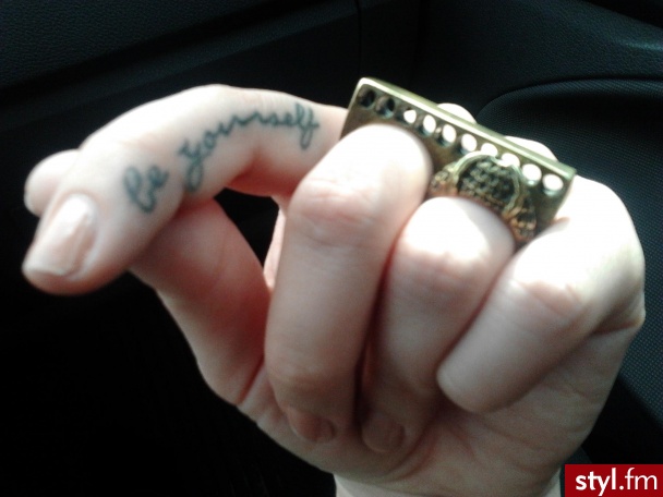 my second baby - be yourself - Tatuaże