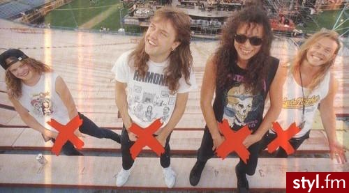 młoda metallica < 3 - Średnie Męskie Fryzury