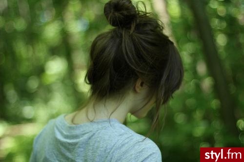 Brązowe Upięcie Proste Na co dzień Średnie Fryzury