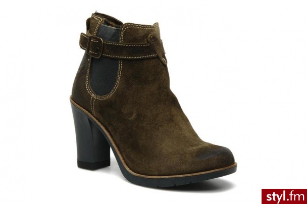 Fly London PÓŁBUTY I BOTKI TICA BY FLY LONDON (Brązowy) - Botki Buty Moda