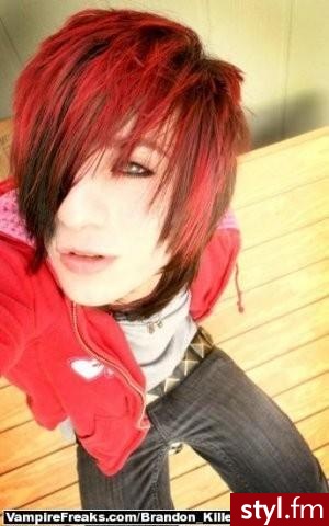 Brandon Killen - EMO Alternatywne Średnie Fryzury