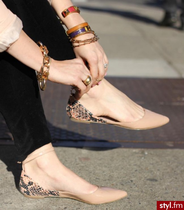 Balerinki Buty Moda