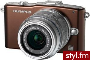 Olympus E-PM1 Body brązowy - Body Bielizna Moda